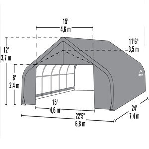 �������� ����� ShelterLogic 6,8�7,4�4�