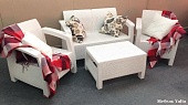 Садовая мебель TWEET Terrace Set (4 места), белая